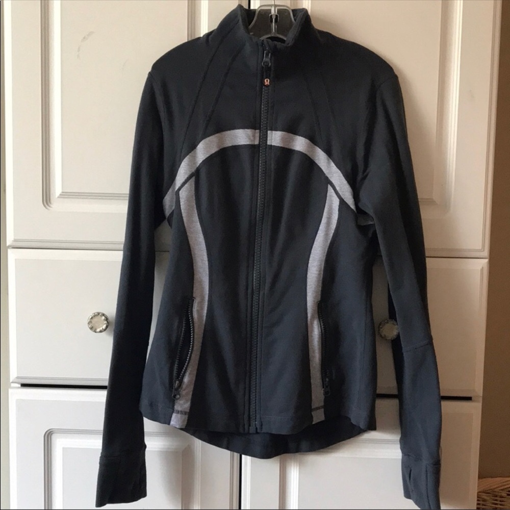 Charcoal Grey Contour Define Jacket